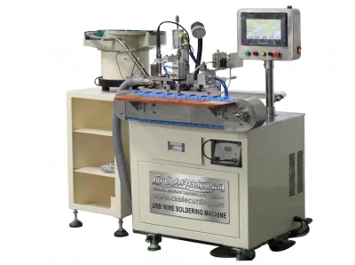 全自動USB微型焊錫機 安卓接口自動焊接 高精度800-1200pcs/h WPM-121-MC - 自動焊錫機