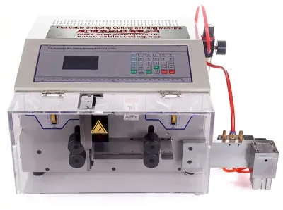 自動扁平電纜剝皮分線機 高速精準切割 WPM-09E+S