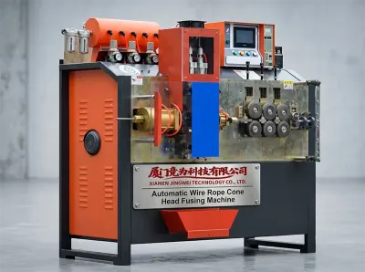 鋼絲繩錐形頭熔斷機 繩端圓錐成型 40KW 380V WPM-QF