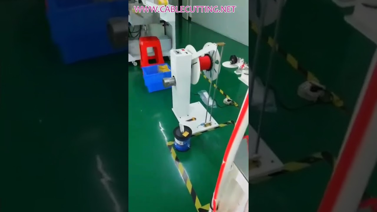 自動電纜送線機｜工廠用預送線機｜高效能電纜預送設備