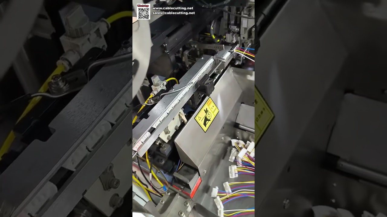 單頭端子壓接與連接器外殼插入機 - 適用於混合線材