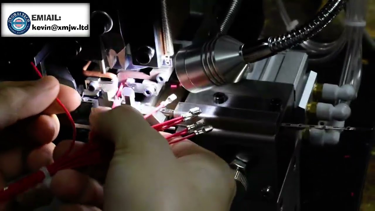 熱銷線材剝線壓接機｜適用JST、MX、VH 3.96等多種端子｜自動化設備