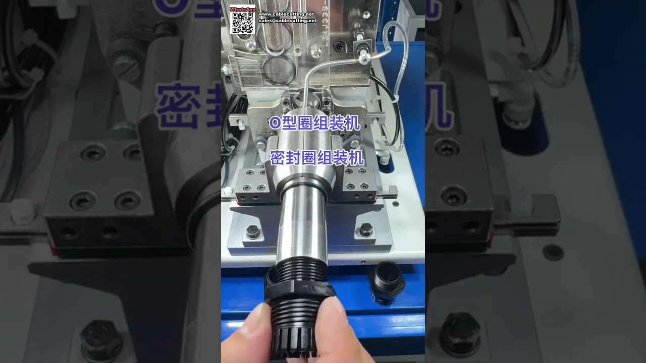高效自動化O型環與油封組件組裝設備