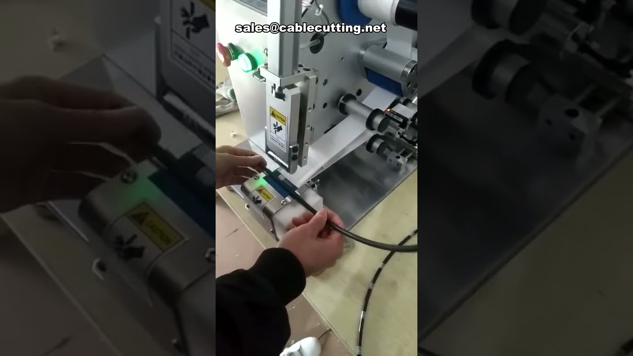 高效圓形電纜標籤機｜電線標記與繞線標籤機