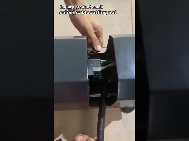 純氣動電纜剪｜粗線束切割利器｜工業級方型電纜剪線工具