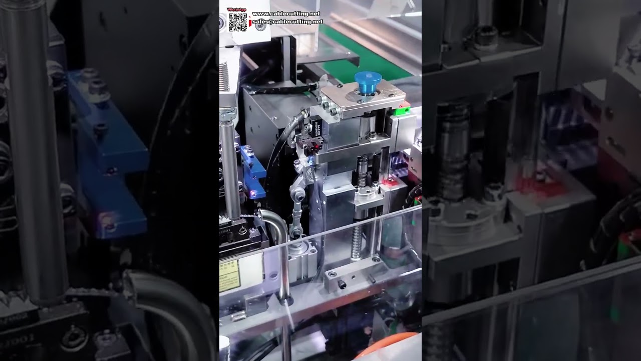 全自動端子壓著機｜雙端壓接多線加工設備