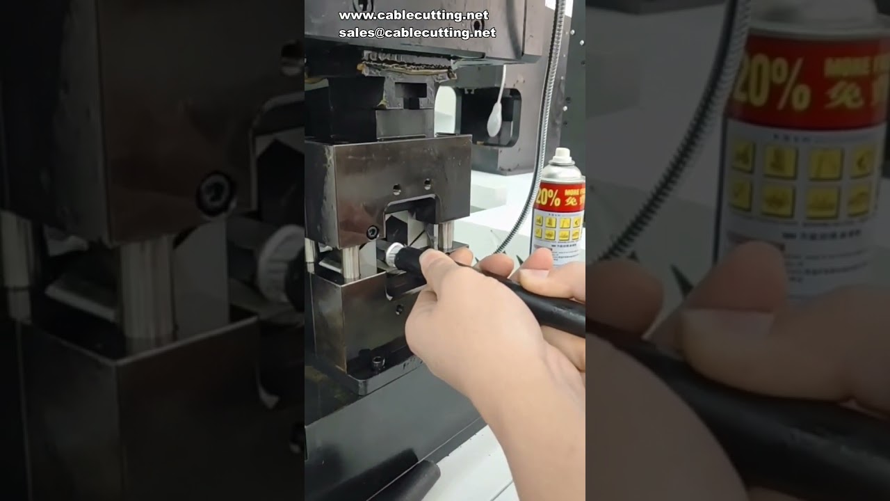 六角伺服免換模端子機｜四邊四點B型300平方油壓壓接機