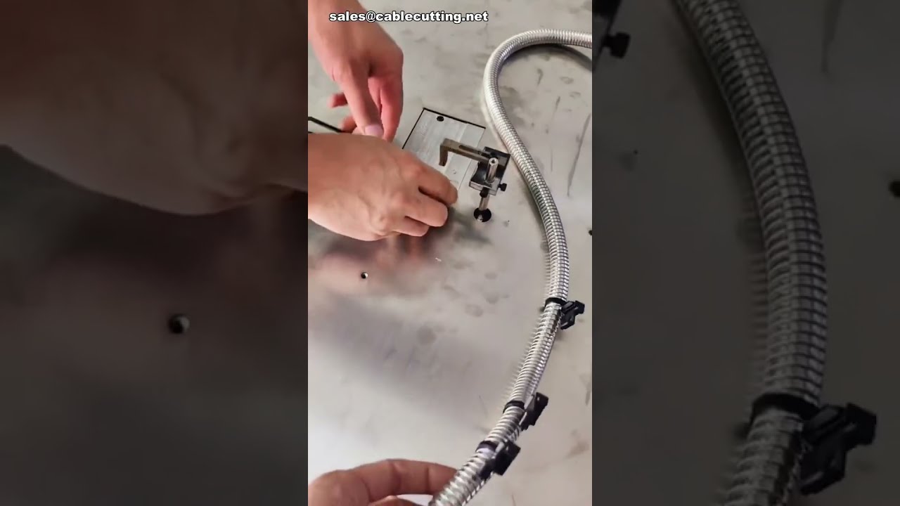 異形尼龍束帶機設定完成，高效自動化綑綁解決方案