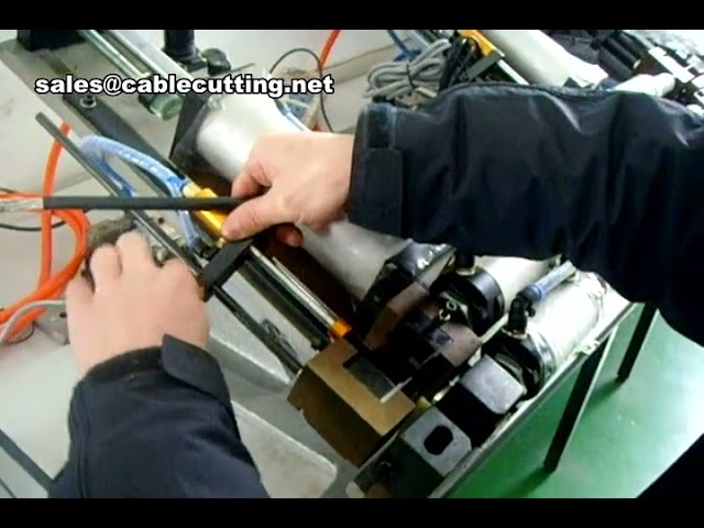 全自動電線裁切剝線機｜高效能電纜剝線設備｜工業級線材加工利器