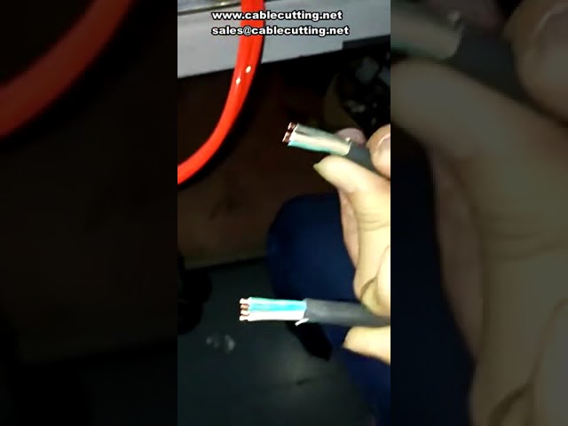 氣動剝線機｜3F/4F垂直式細線電子線剝皮機｜34股絞線專用｜高效自動化剝線設備