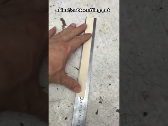 熱冷刀尼龍織帶彈性鬆緊帶裁切機｜高效自動化布料與膠帶切割設備