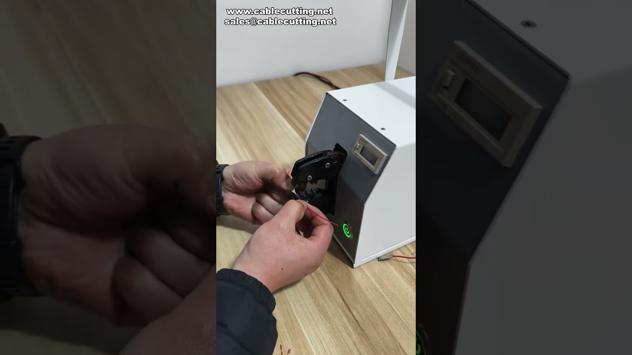 電動端子壓接機｜精準壓接0-14 AWG小線徑端子，提升產線效率
