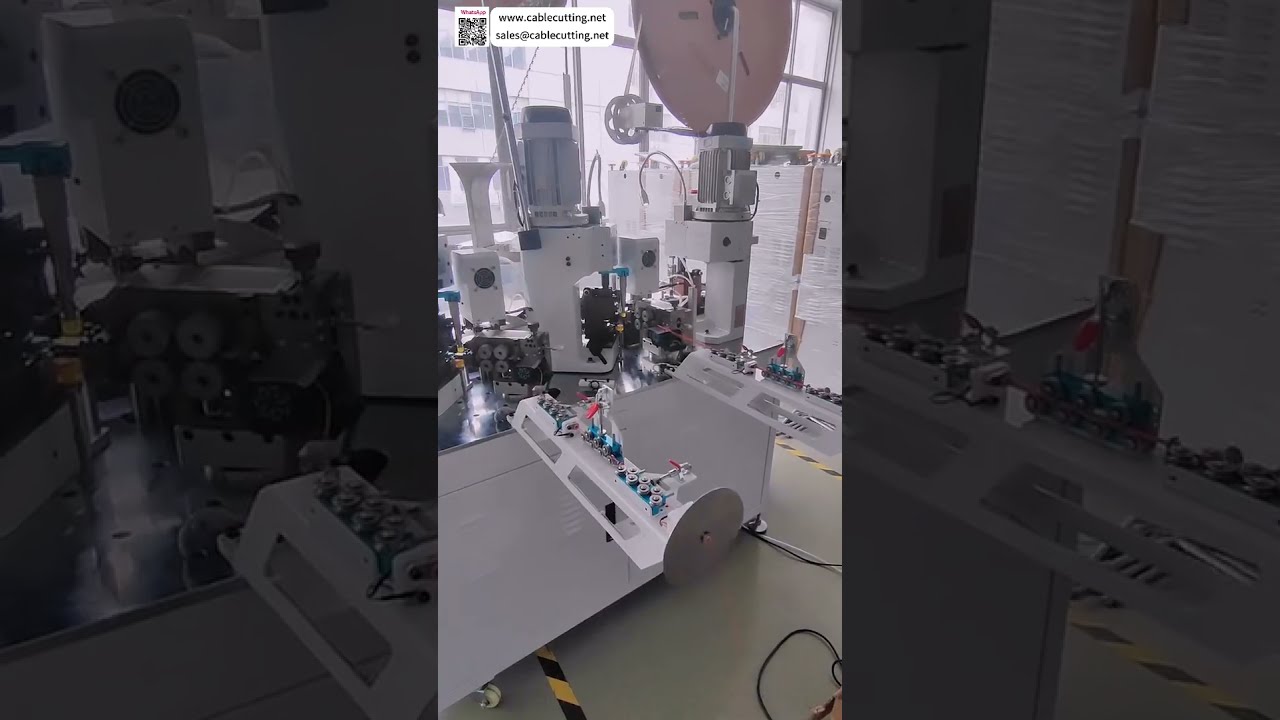 不同尺寸電纜接線端子壓接機｜自動線束加工工具