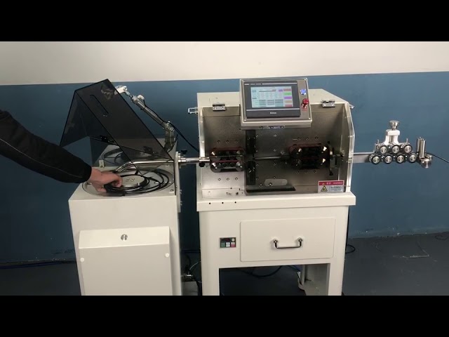 全自動多芯線剝線裁切機 WPM-680-1｜搭配自動收線系統，提升產線效率