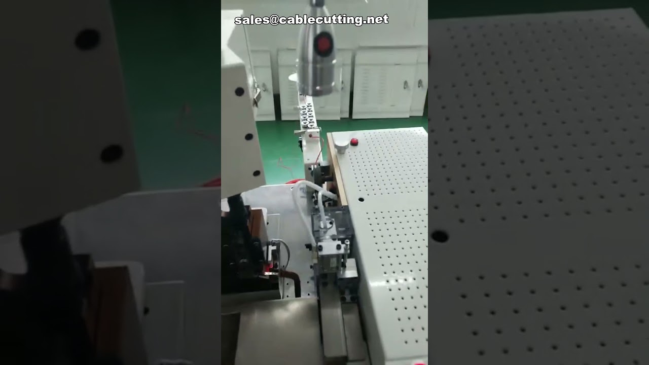 Micro USB數據線端子壓接機｜LED燈Micro USB傳輸線自動化生產