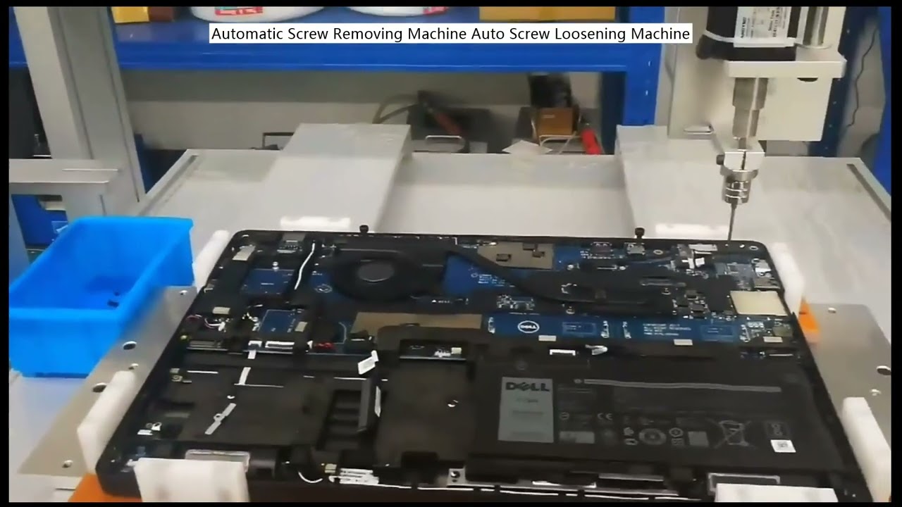 全自動螺絲鬆脫機｜高效工廠拆解設備｜自動化螺絲移除解決方案