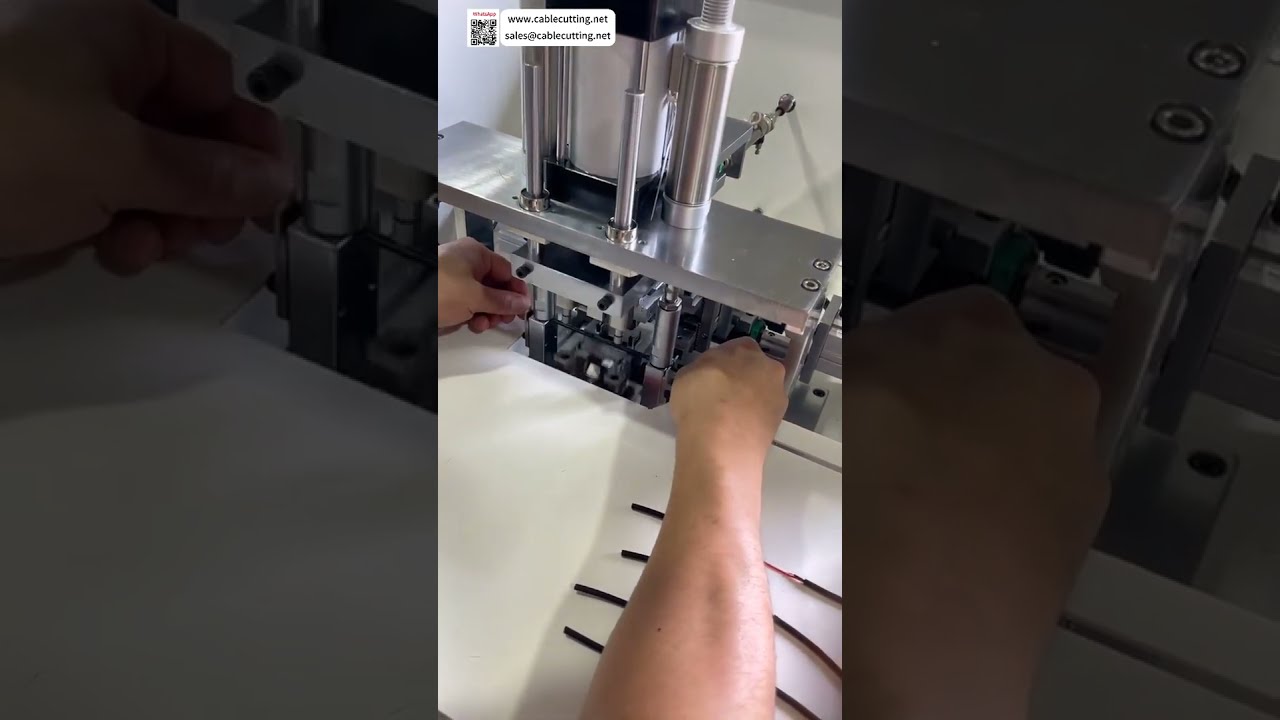 高效能開關圓線中段剝皮機｜精準中間區段剝線設備