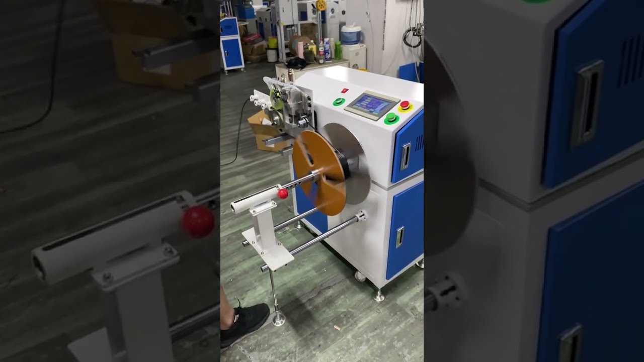 66 多功能自動繞線機｜承重15kg｜精準計量與潔淨裁切