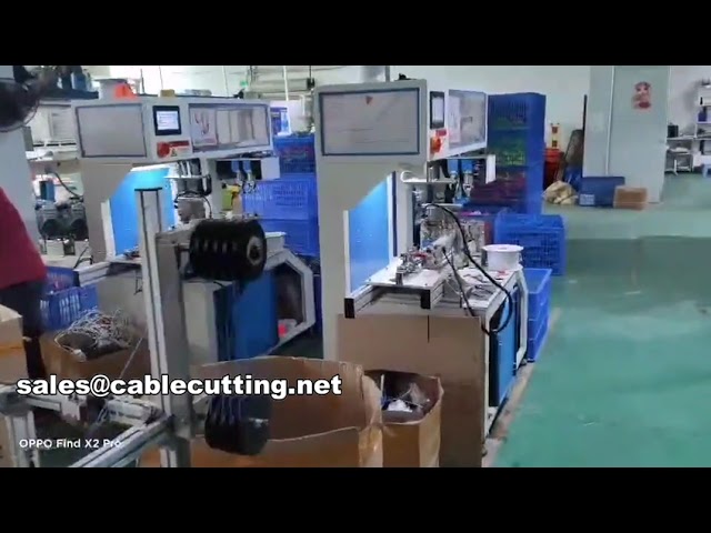 全自動剝線裁線繞線綑紮機 WPM-SCCB｜高效線材加工設備