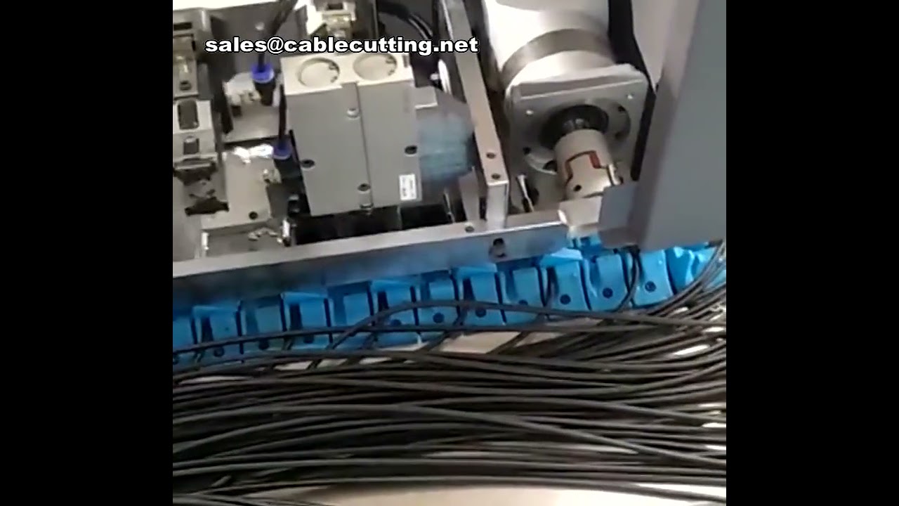 自動銅箔鋁箔剝線扭線機｜汽車音響線材加工專用設備