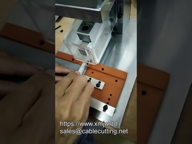IDC連接器壓接機 | 高效扁平排線組裝設備