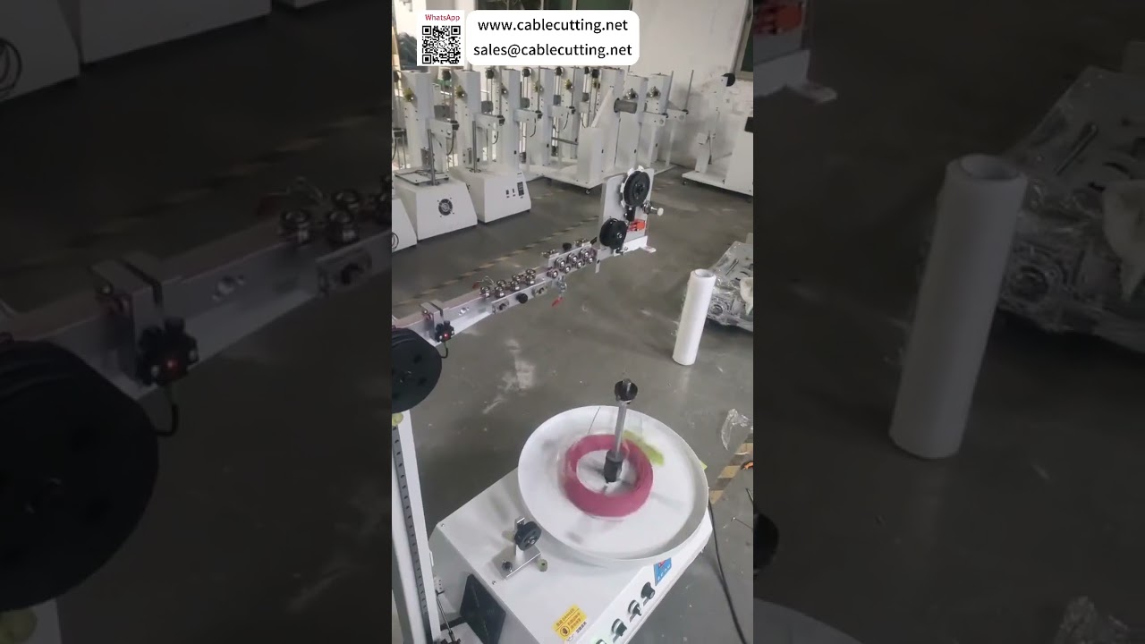 自動變速放線機專為超細鬆散線材設計，有效防止纏結與卡線，提升生產流暢度