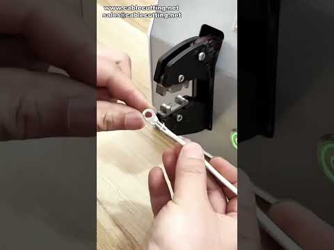 65EC 純電動端子壓接機｜適用0.25-16平方毫米線材，工廠自動化首選