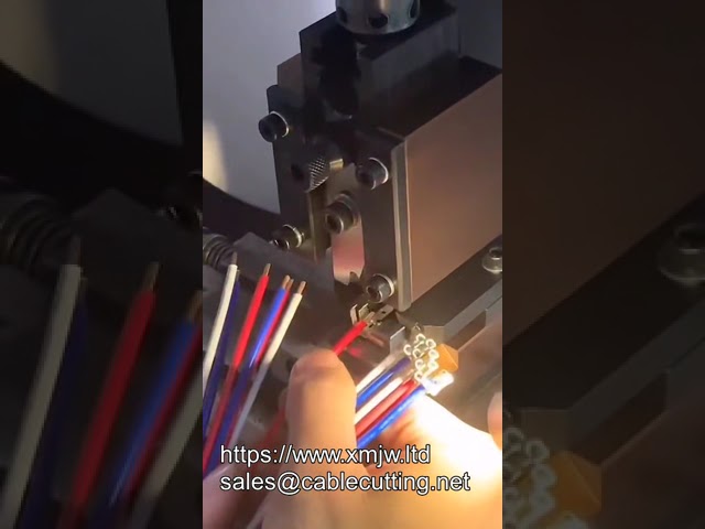 汽車用帶式端子壓接機｜專為JST、Molex等品牌打造的高效自動化設備