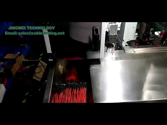 全自動電線製造機｜雙邊壓接＋單邊熱縮管一次完成