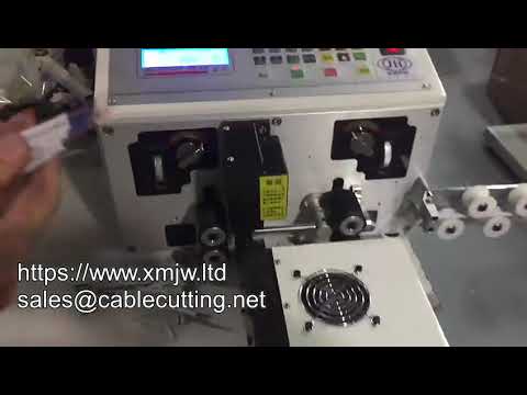 WPM 380t USB線材裁切剝皮機｜具備扭線功能的高效電纜製造設備