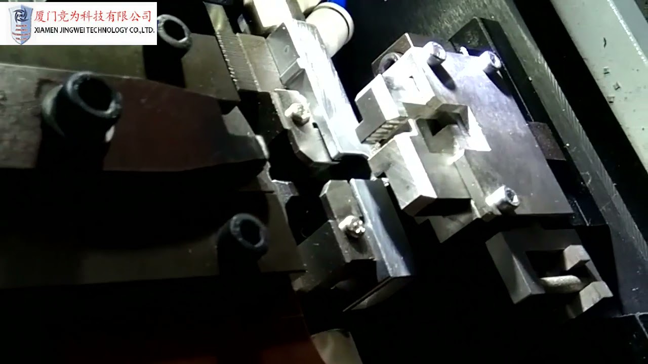 高效線束線纜剝線壓端子機｜自動剝線壓接機台展示