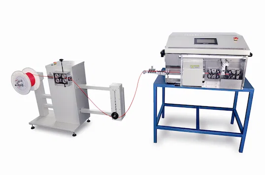 同軸電纜切斷剝皮機 自動化同軸線處理 WPM-9600S - 同軸電纜剝皮機