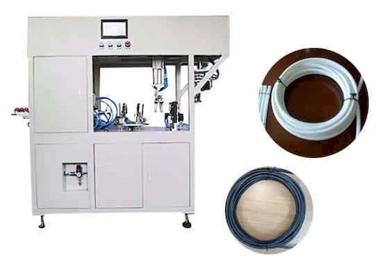 自動電線裁斷繞線紮束機 一體化線圈加工 WPM-CRO